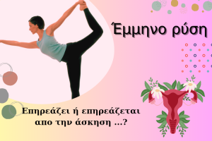 Read more about the article Εμμηνο ρυση: Επηρεάζει ή επηρεάζεται την άσκηση..??